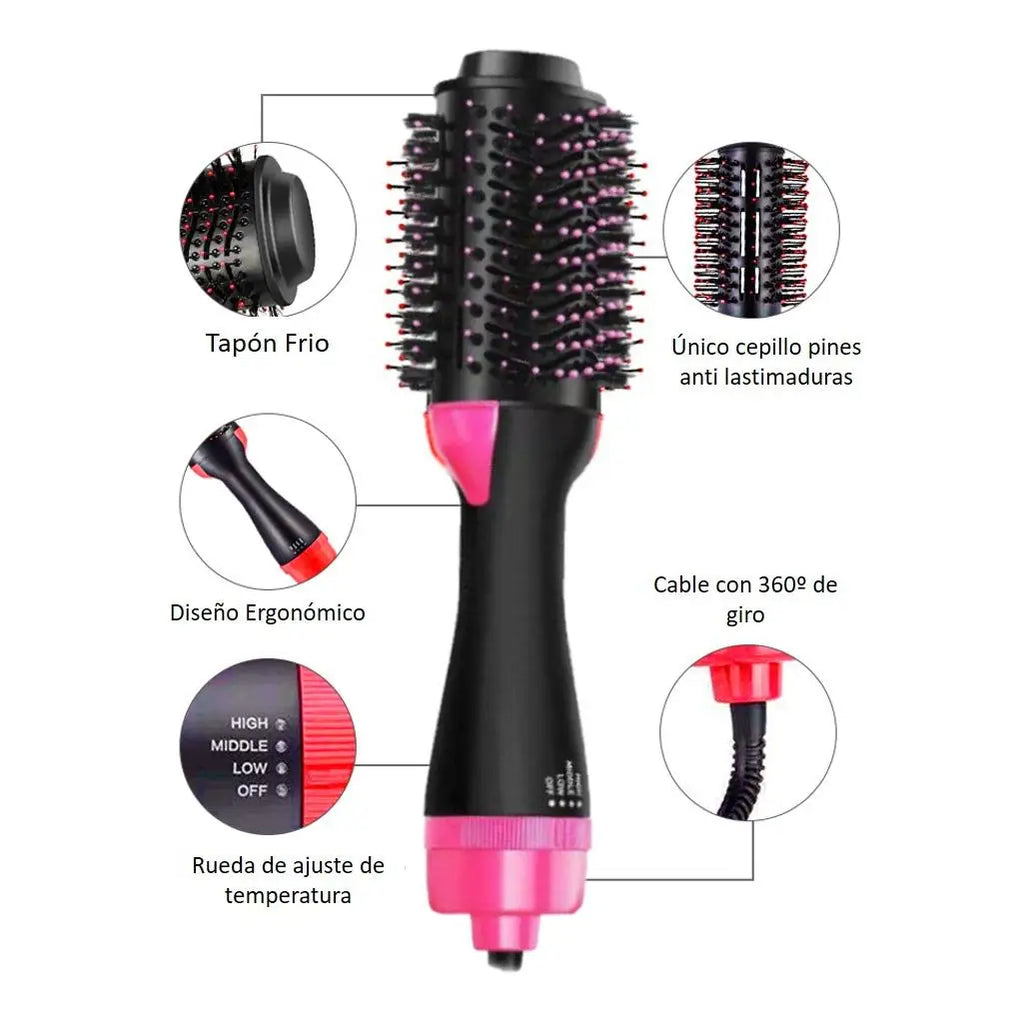 Cepillo Secador Alisador - LA ROSÉ