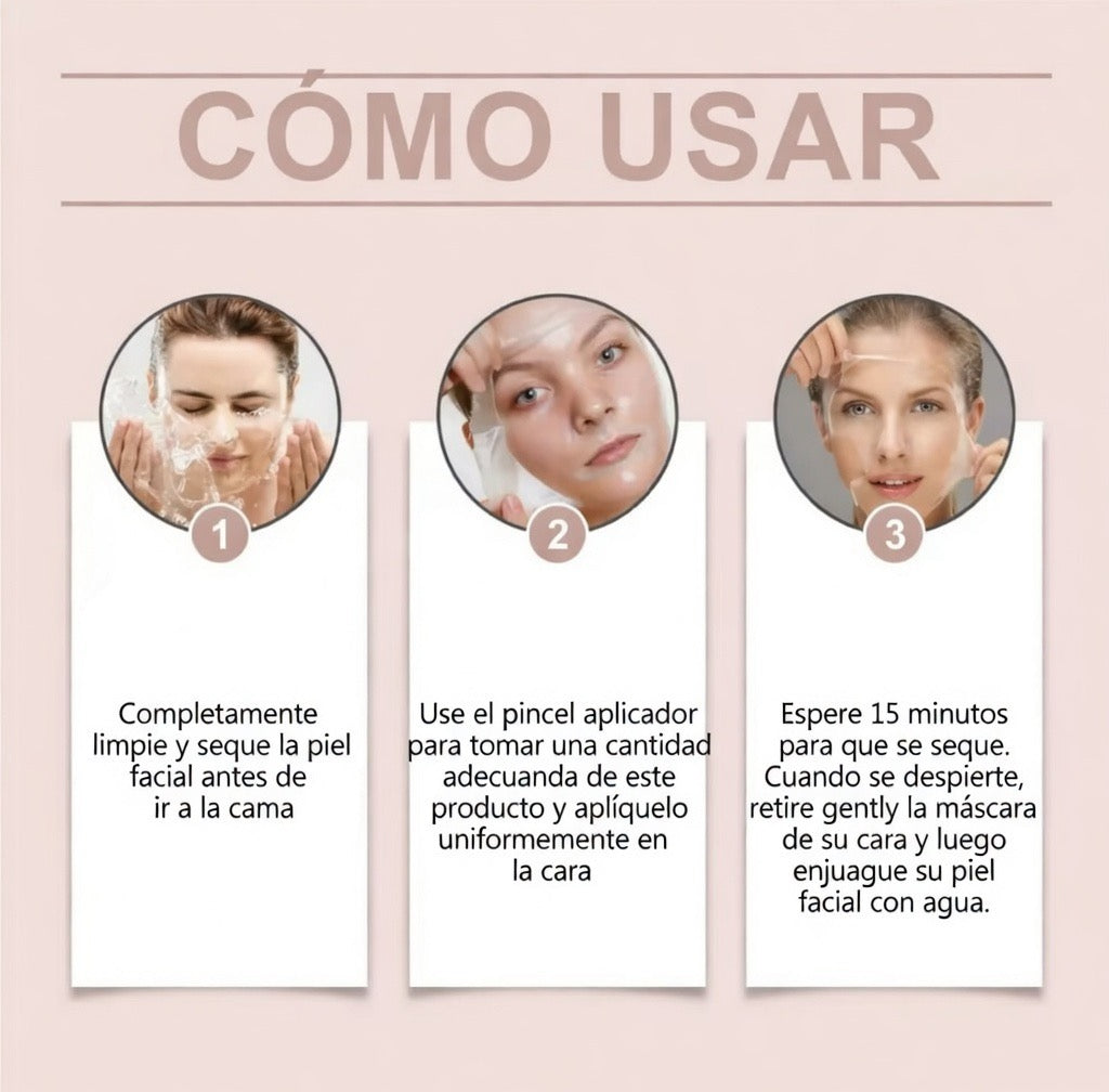 Mascarilla de Colágeno Coreana - LA ROSÉ