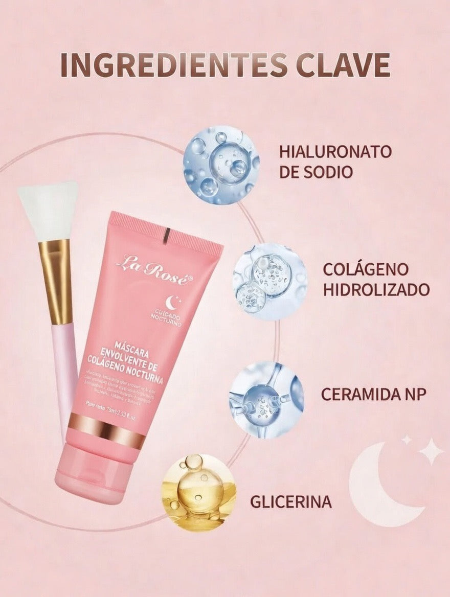 Mascarilla de Colágeno Coreana - LA ROSÉ