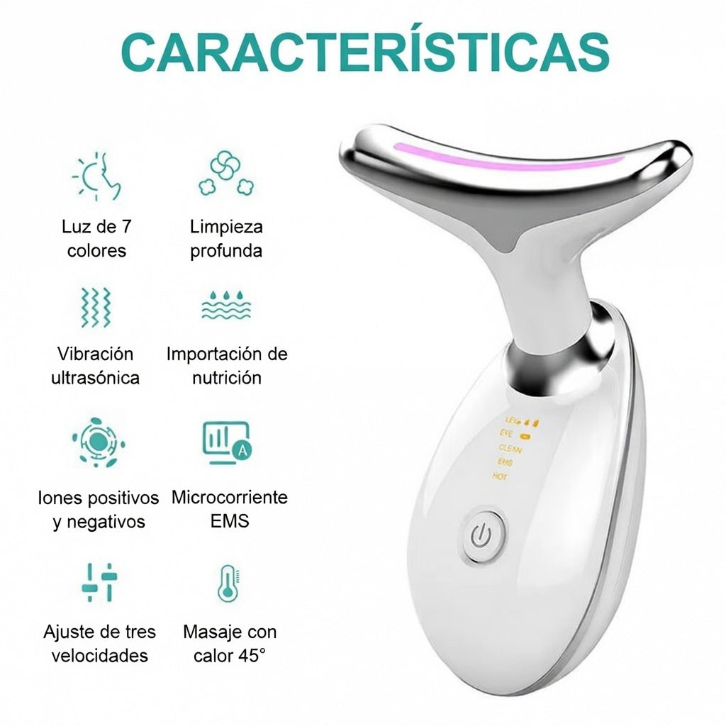 Estimulador Facial/Cuello - LA ROSÉ