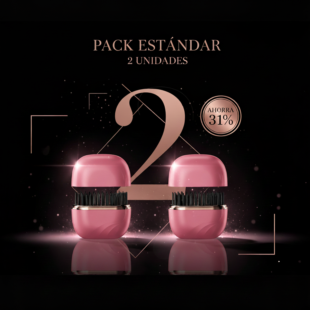Paquete Estándar - 2 Peines Rosas