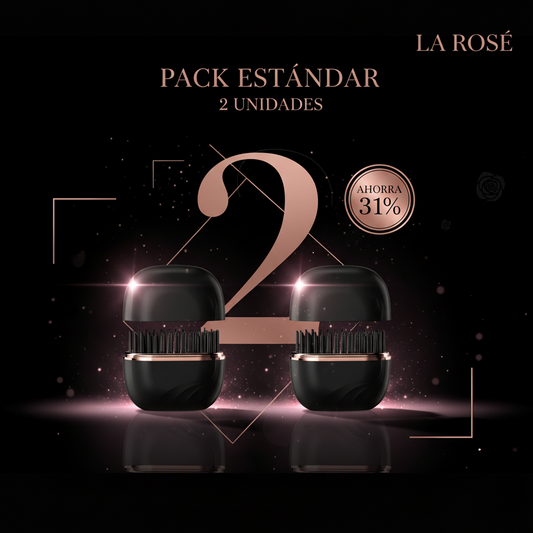 Paquete Estándar - 2 Peines Negros