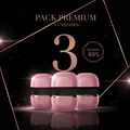 Paquete Premium - 3 Peines Rosas